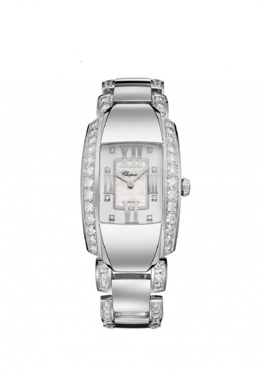 Unworn  La Strada, 18K White Gold and Diamonds, Quartz, 44.8Mm X 26.1Mm, Ref# 419400-1004, Box and Papers