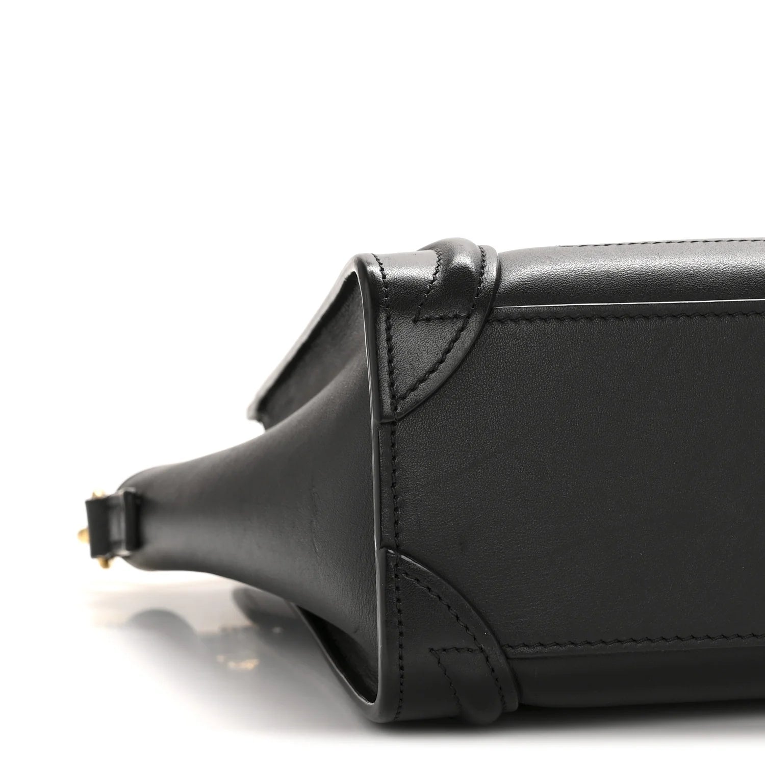 Smooth Calfskin Nano Luggage Black