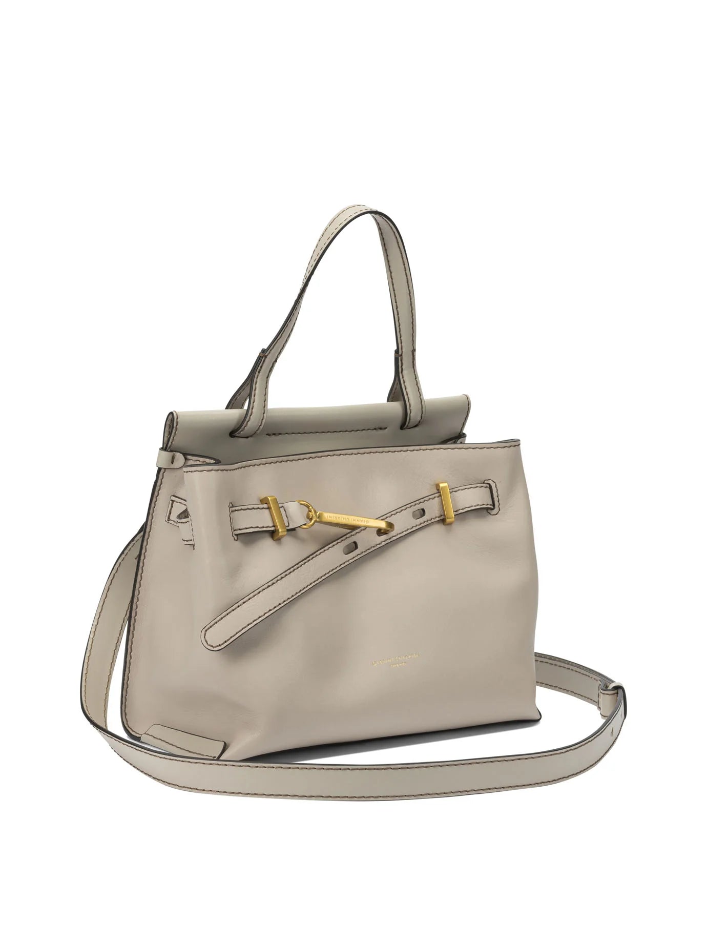 LINEN COW LEATHER CROSSBODY BAG