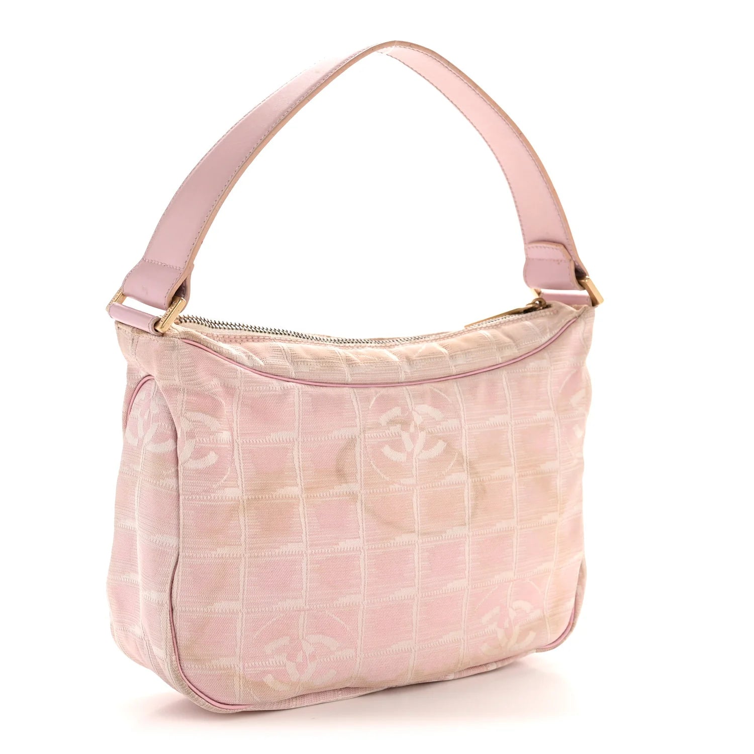 Nylon Travel Ligne Hobo Pink