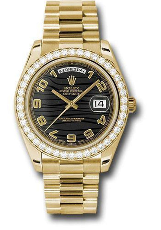 Rolex Oyster Perpetual Day-Date II President 218348 Bkwap