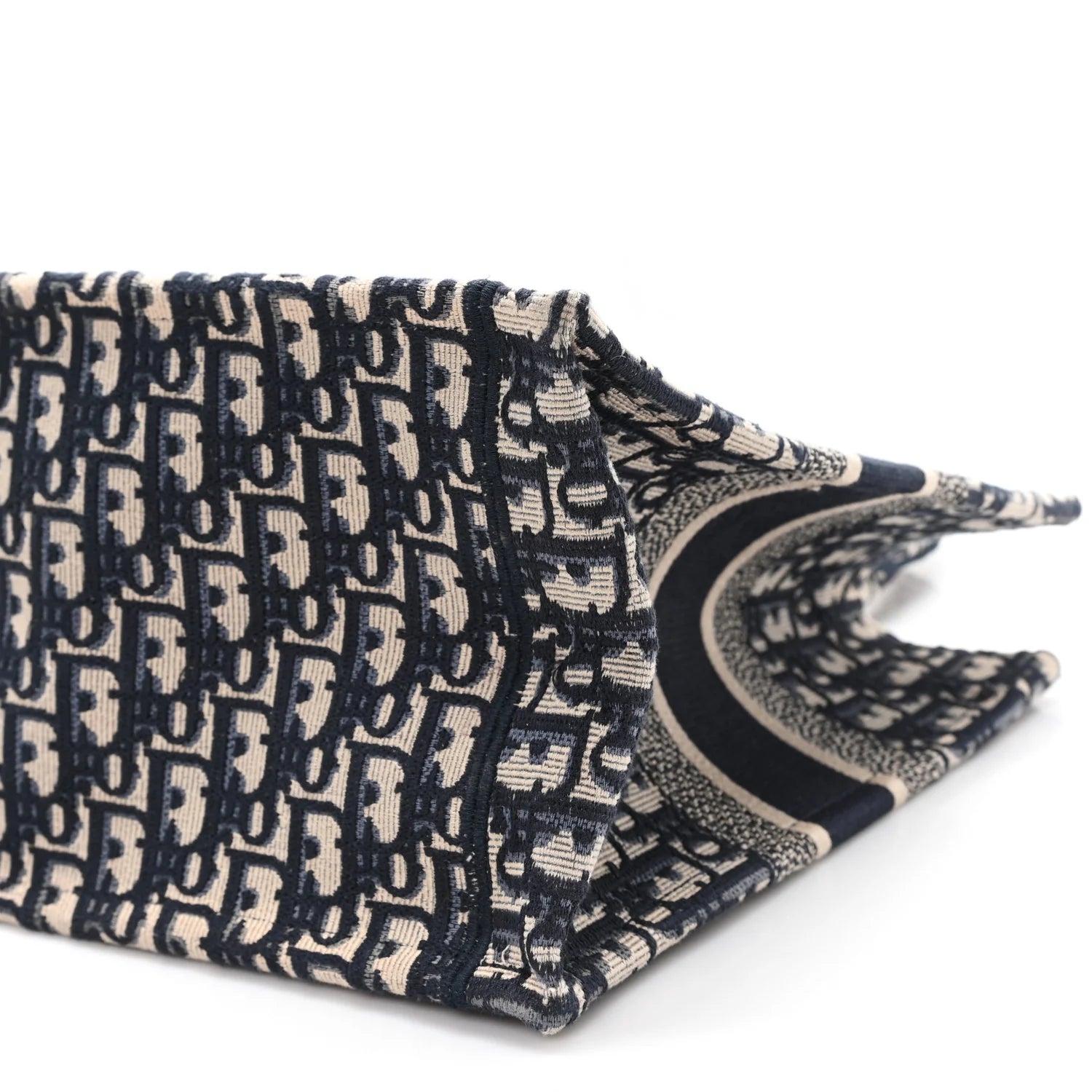 Oblique Medium Book Tote Blue Multicolor