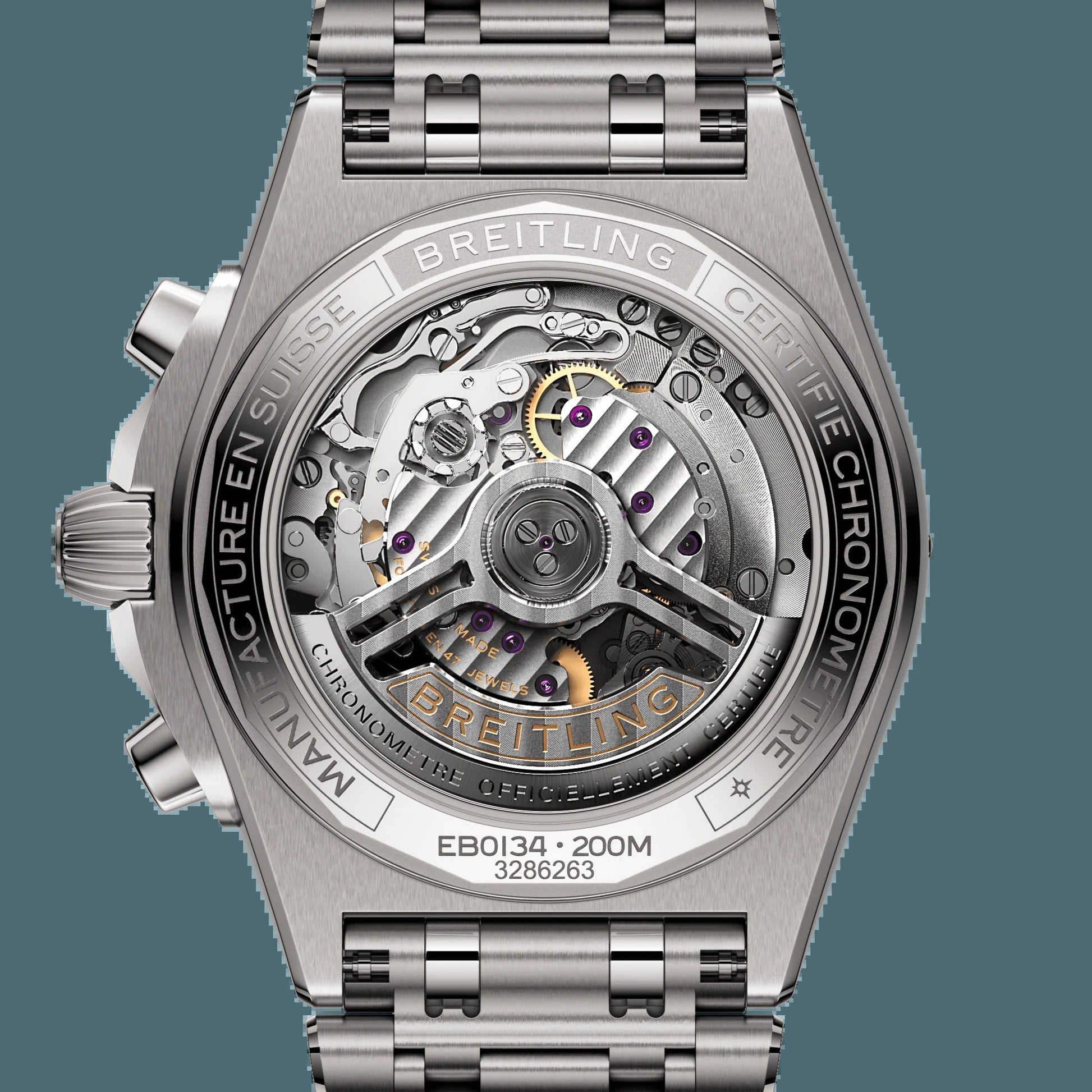 Super Chronomat B01 42, Titanium, Ref# EB0134101M1E1, Unworn 2024