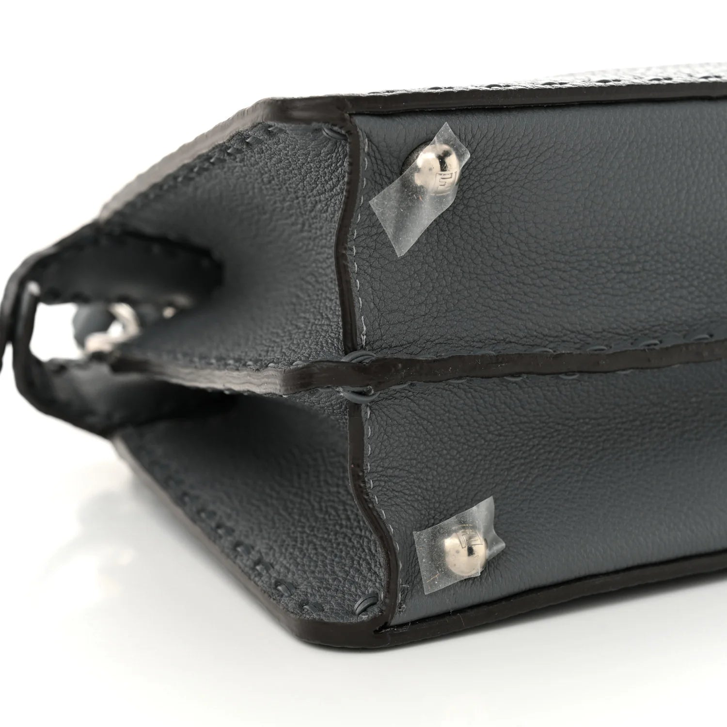 Cuoio Romano Selleria Chamois Small Peekaboo I SEE U Satchel Tempesta