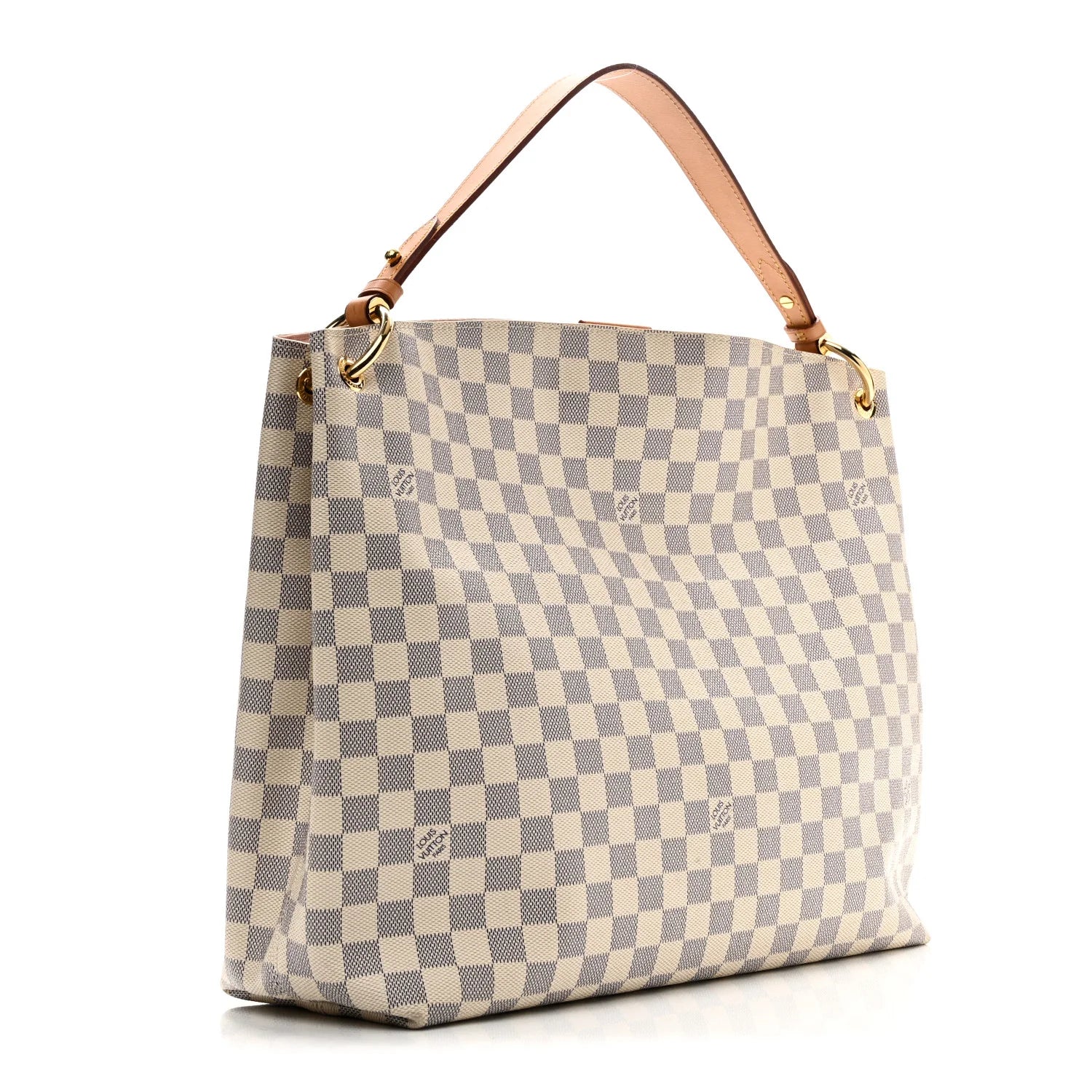 Damier Azur Graceful MM Rose Ballerine