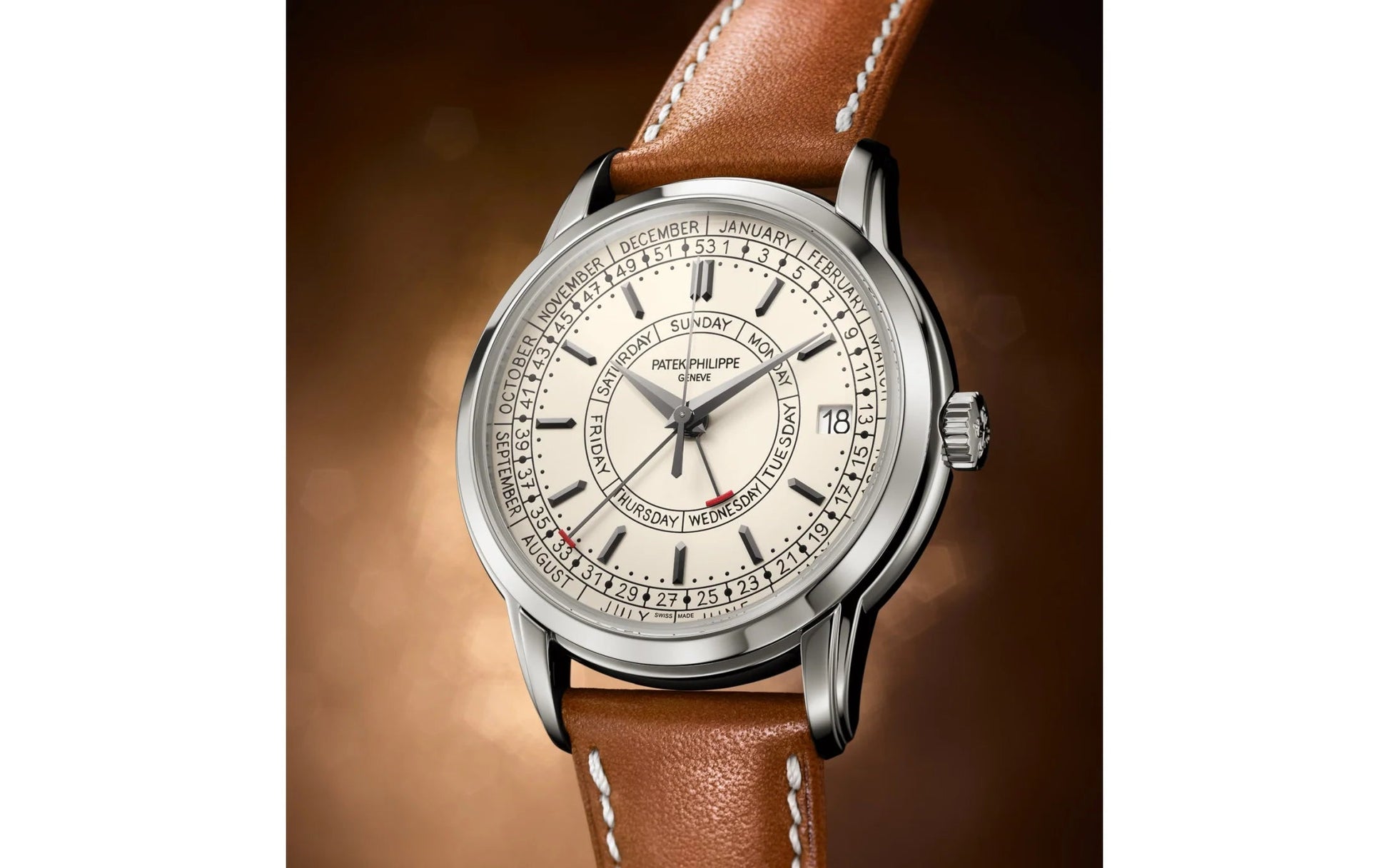 Complication, Stainless Steel, 40Mm, Calatrava Weekly Calendar Ref# 5212A-001