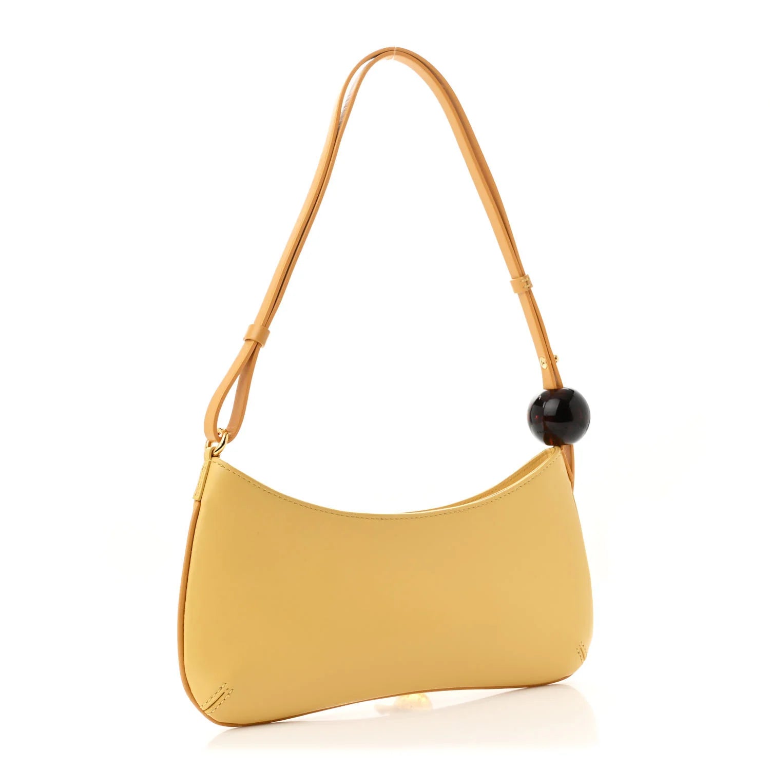 Smooth Calfskin Le Bisou Perle Dusty Yellow