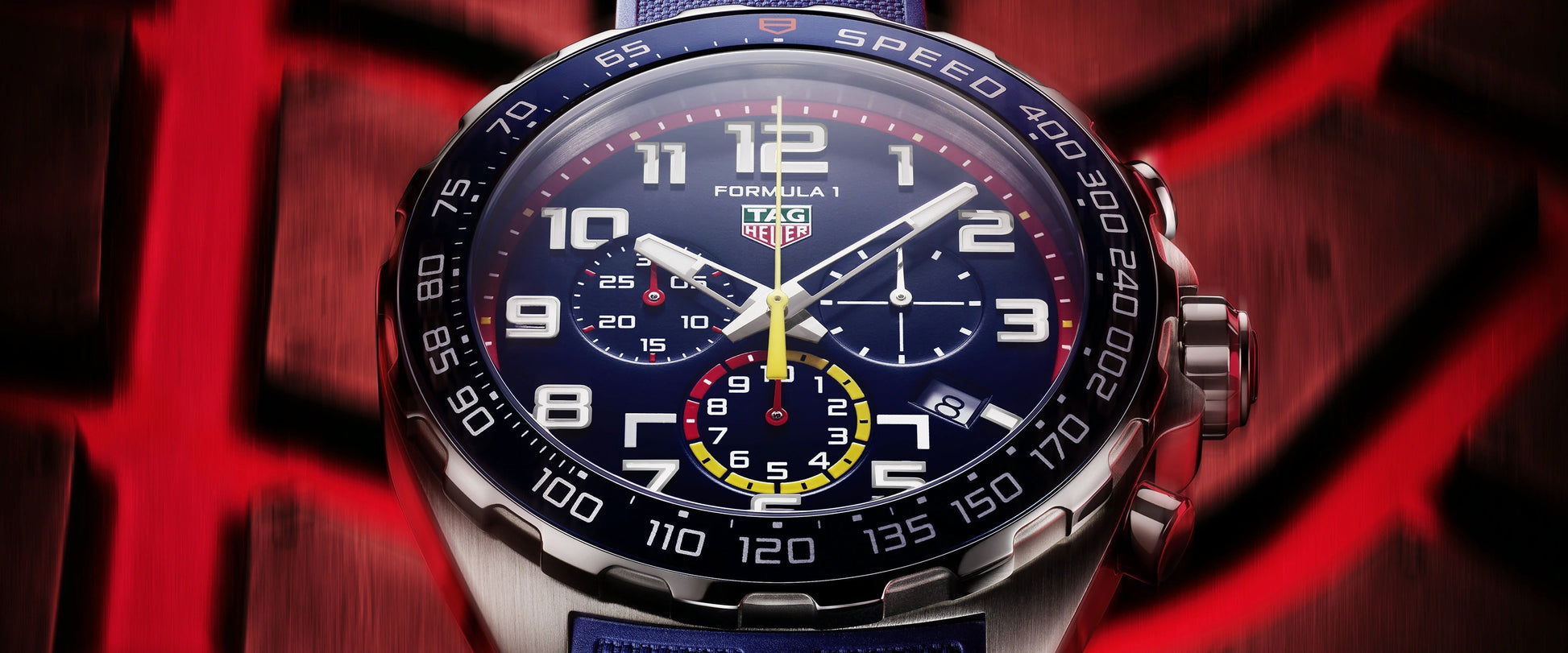 Unworn  Formula 1 Chronograph X Red Bull Racing Special Edition, Stainless Steel, 43Mm, Ref# CAZ101AL.FT8052, Box & Papers