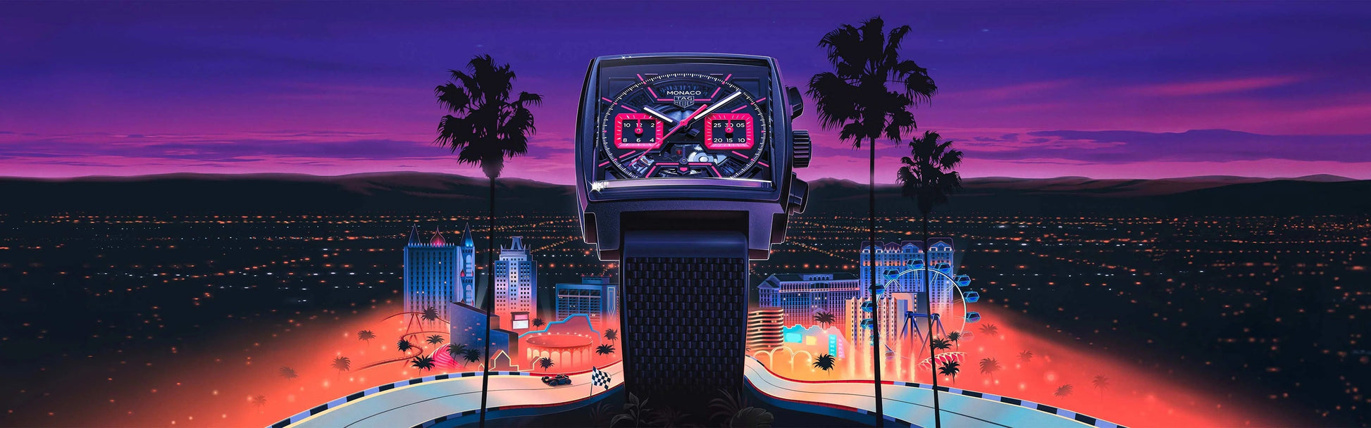 Unworn  Monaco Chronograph Skeleton, Black DLC Titanium, Automatic, 39Mm, Ref# CBL218B.FT6236, Box and Papers