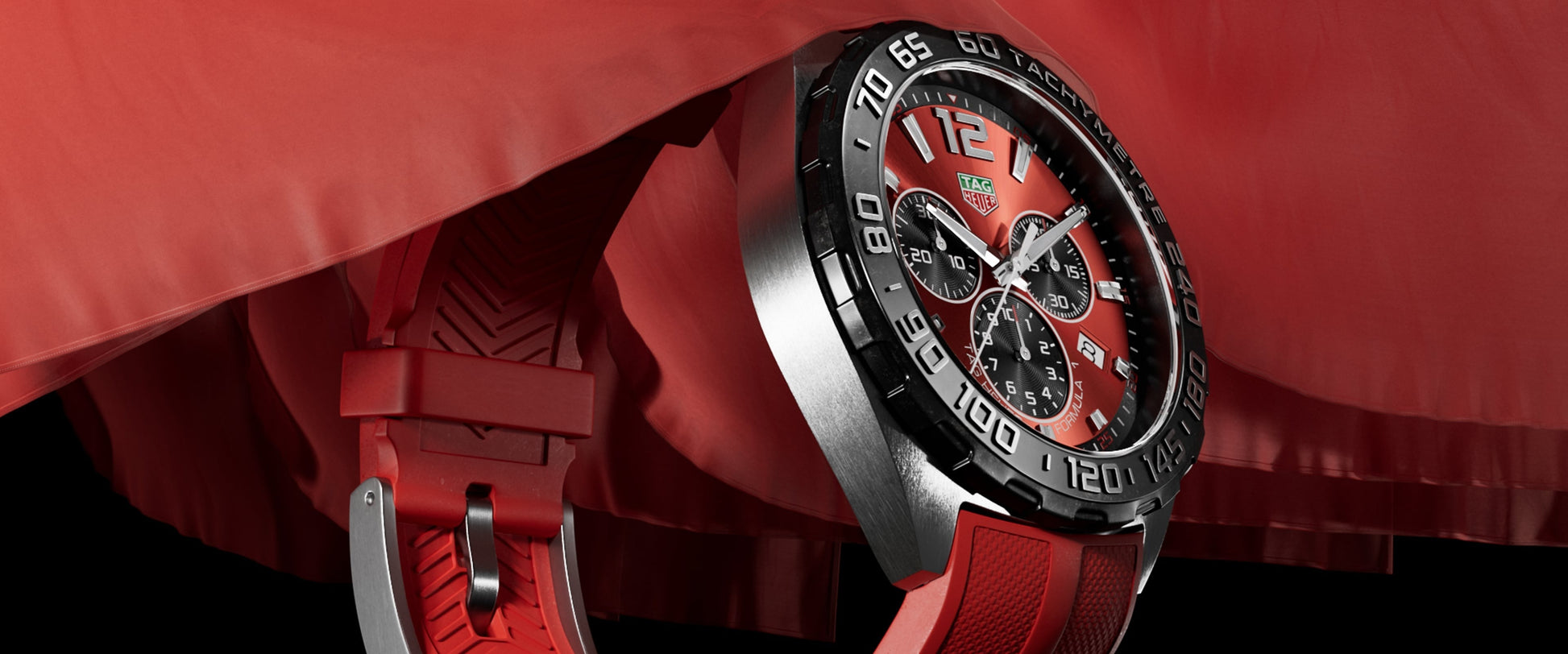 Unworn  Formula 1 Chronograph, Stainless Steel, 43Mm, Ref# CAZ101AN.FT8055, Box & Papers