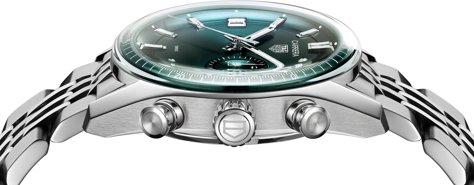 Unworn  Carrera Chronograph, Stainless Steel, 39Mm, Ref# CBS2211.BA0048, Box & Papers