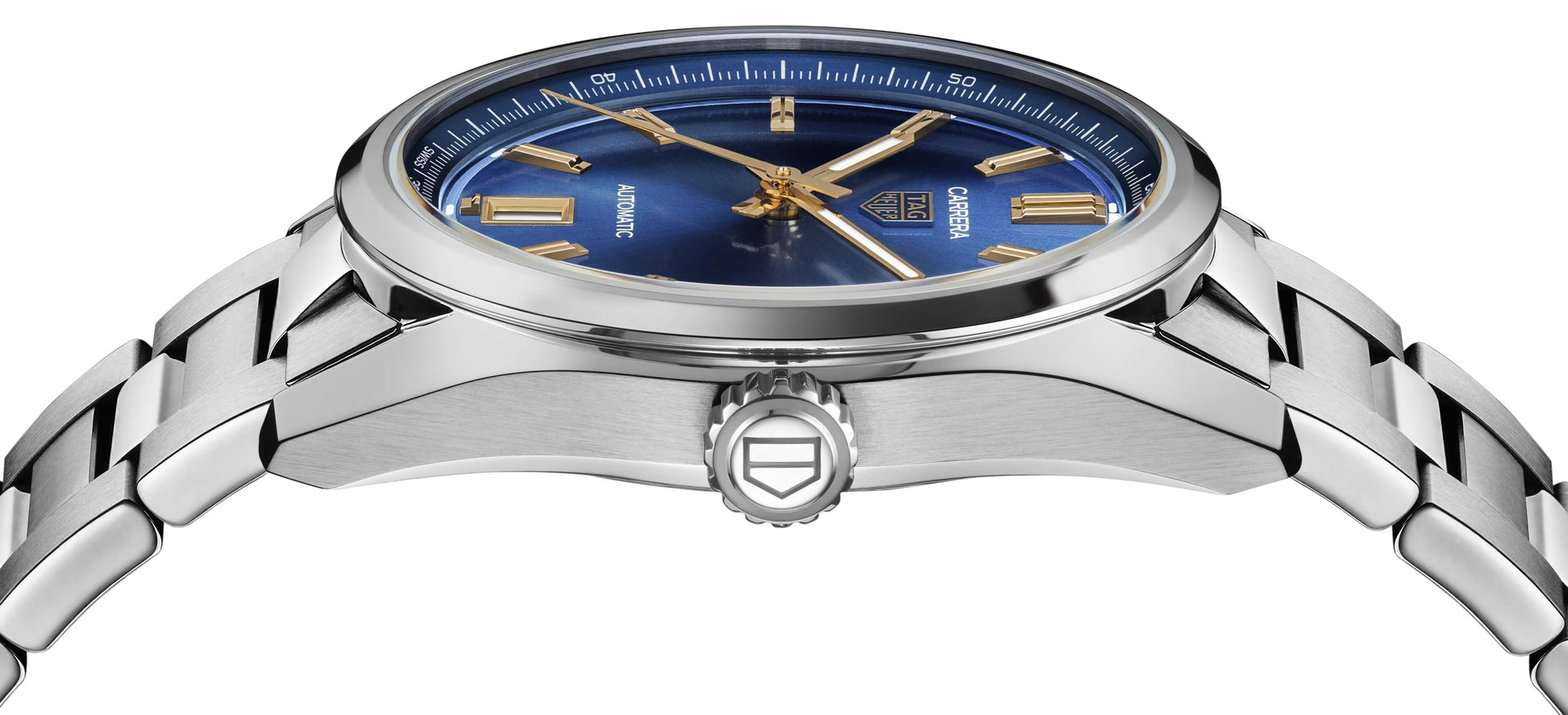 Unworn  Carrera Calibre 7 Date, Stainless Steel, 36Mm, Ref# WBN2311.BA0001, Box & Papers