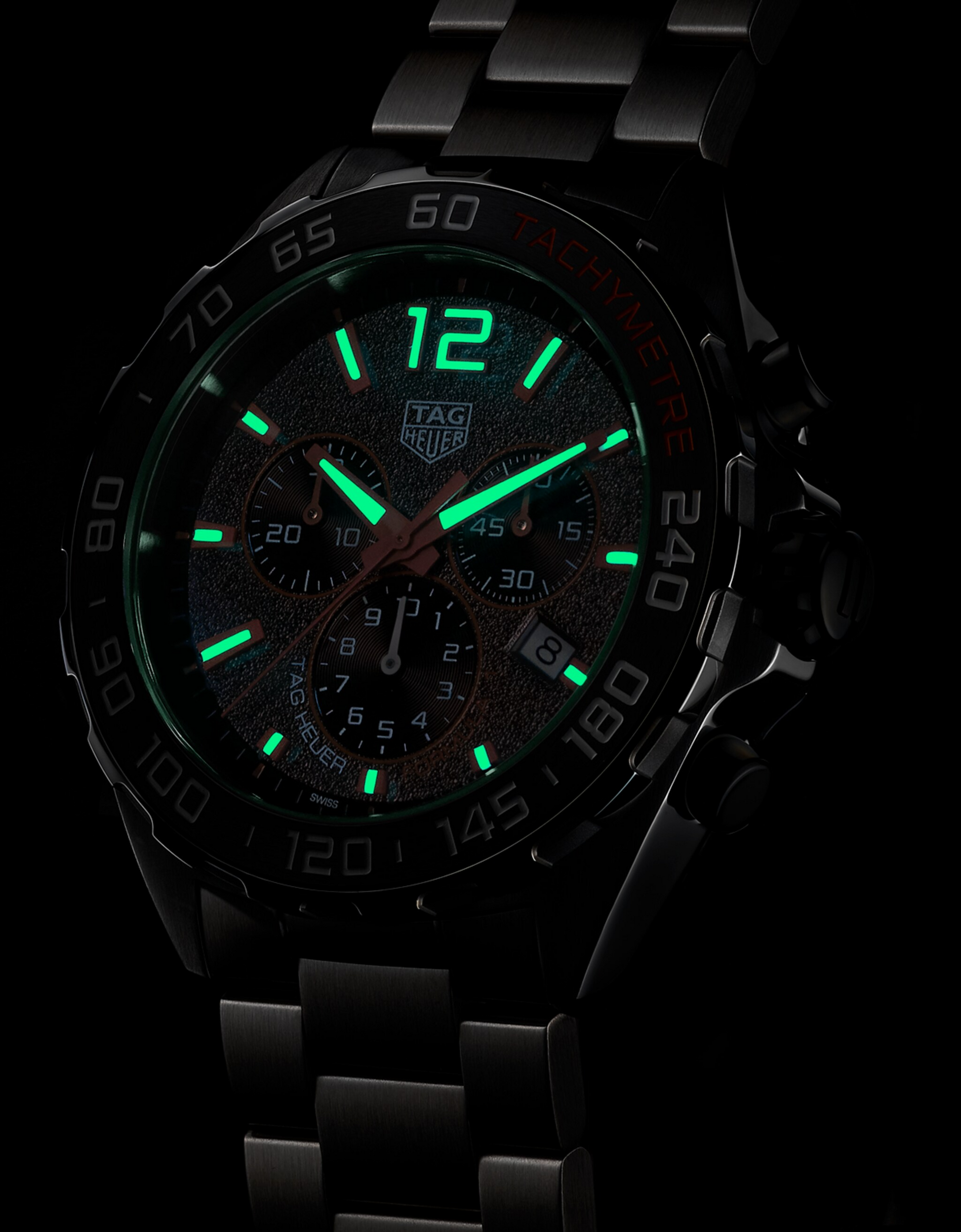 Unworn  Formula 1 Chronograph, Stainless Steel, 43Mm, Ref# CAZ101AH.BA0842, Box & Papers