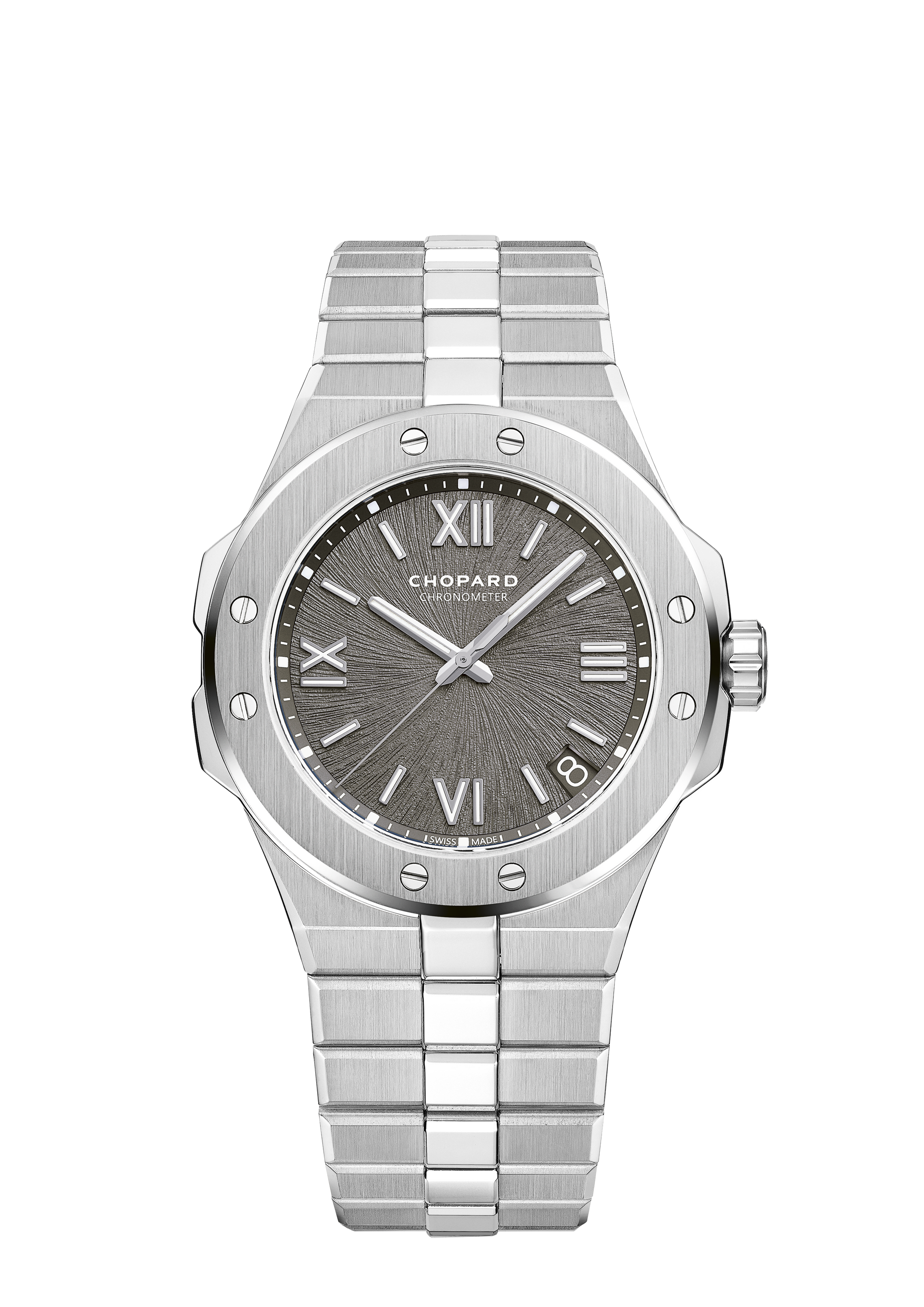 Unworn  Alpine Eagle, Stainless Steel, 41Mm, Ref# 298600-3002, Box and Papers