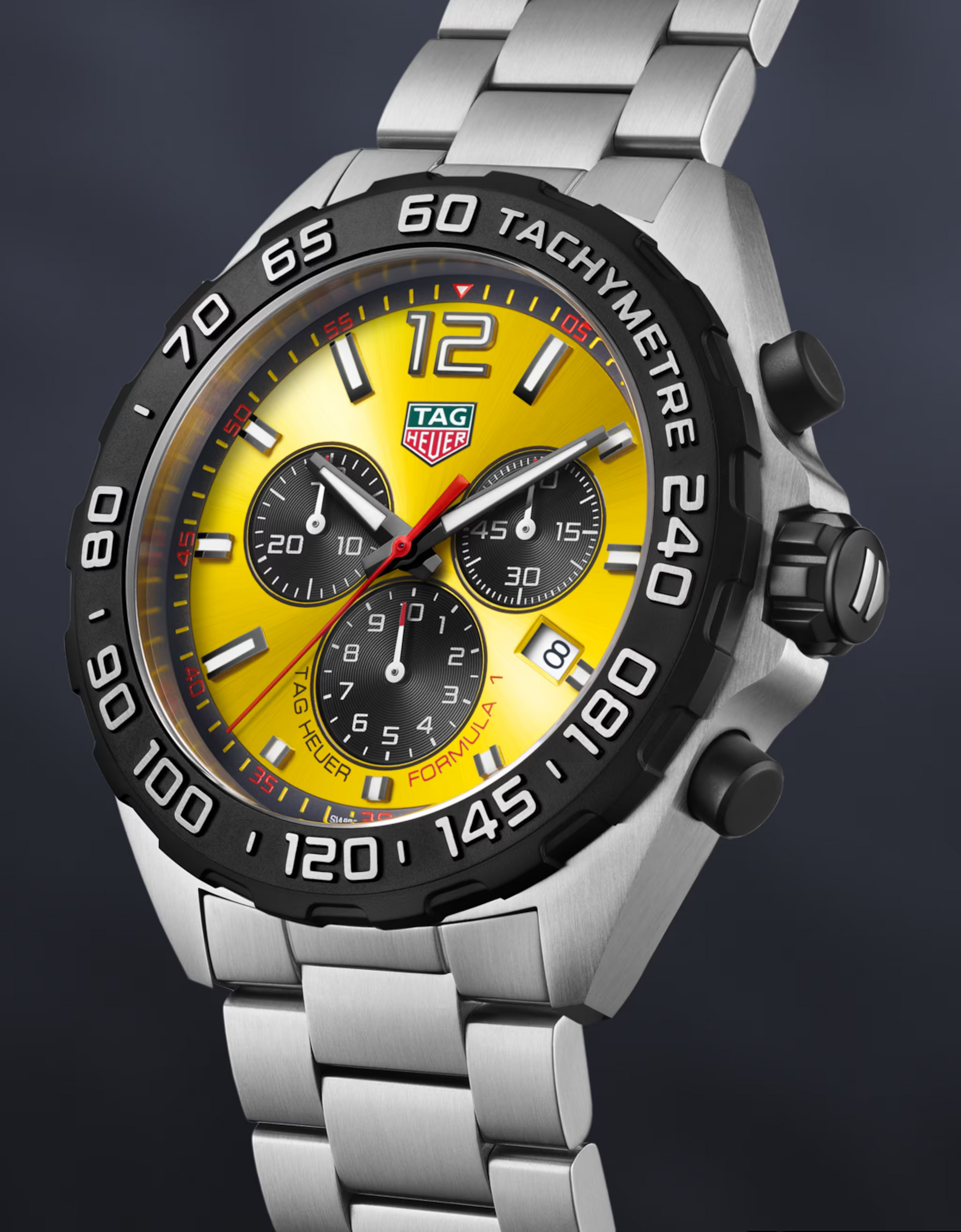 Unworn  Formula 1 Chronograph, Stainless Steel, 43Mm, Ref# CAZ101AM.BA0842, Box & Papers