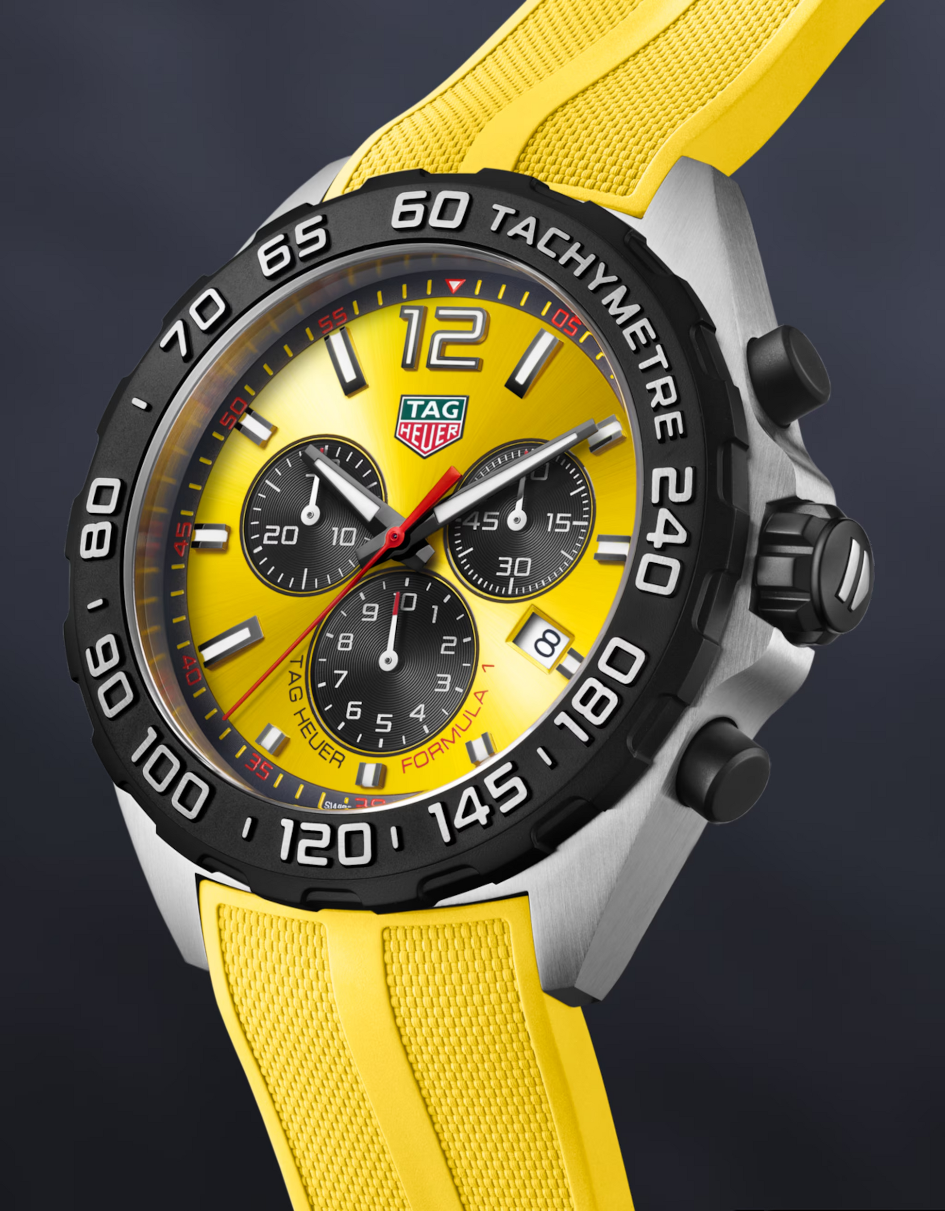 Unworn  Formula 1 Chronograph, Stainless Steel, 43Mm, Ref# CAZ101AM.FT8054, Box & Papers