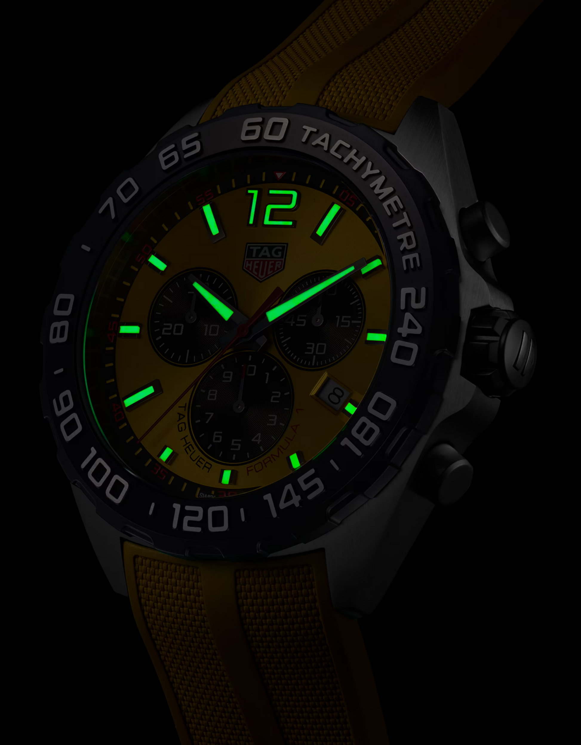 Unworn  Formula 1 Chronograph, Stainless Steel, 43Mm, Ref# CAZ101AM.FT8054, Box & Papers