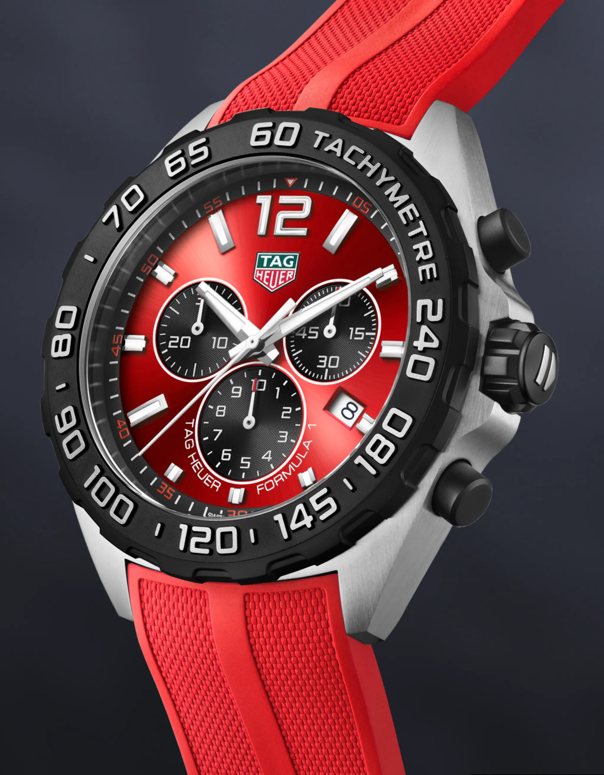 Unworn  Formula 1 Chronograph, Stainless Steel, 43Mm, Ref# CAZ101AN.FT8055, Box & Papers