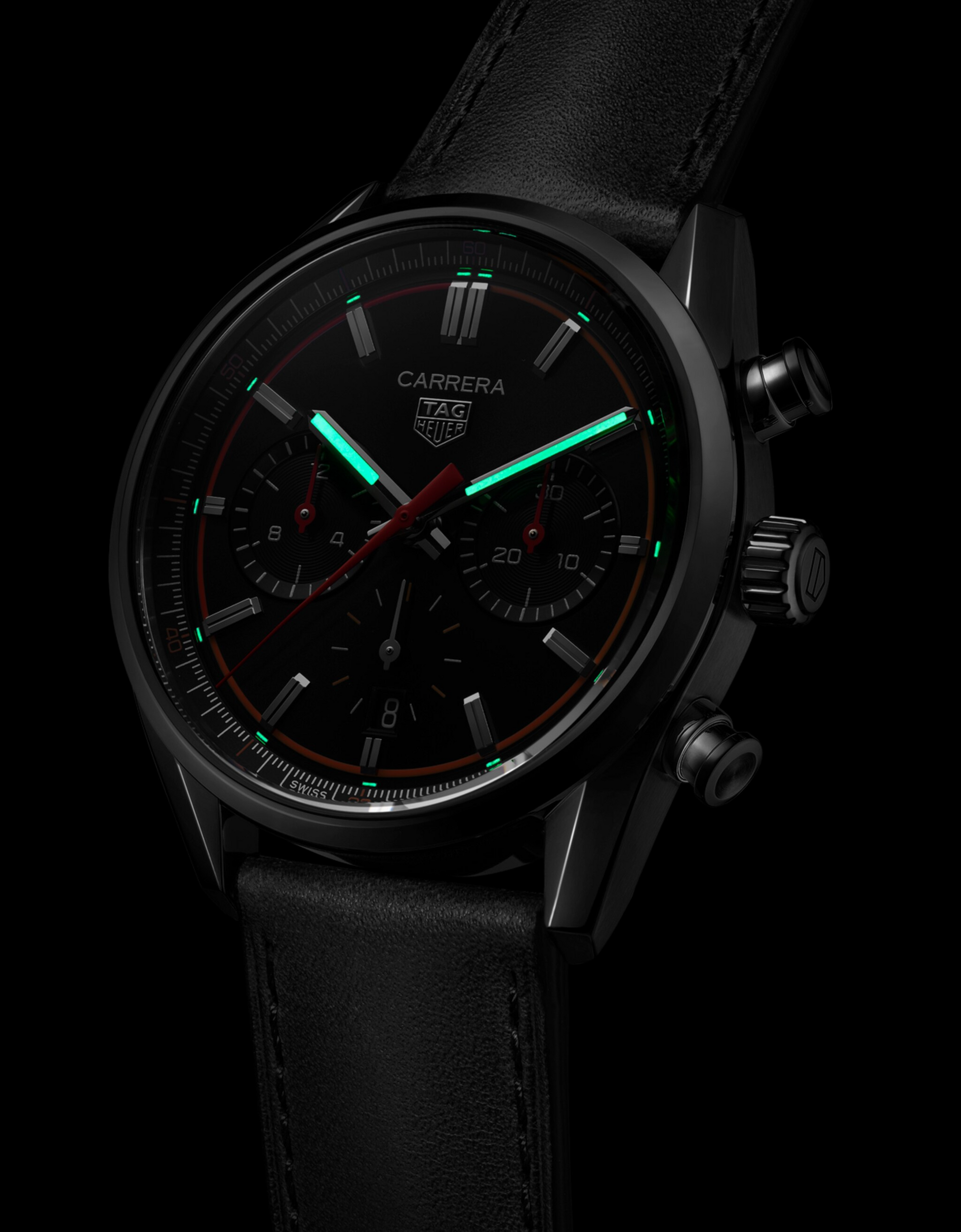 Unworn  Carrera Chronograph, Stainless Steel, 42Mm, Ref# CBN201C.FC6542, Box & Papers