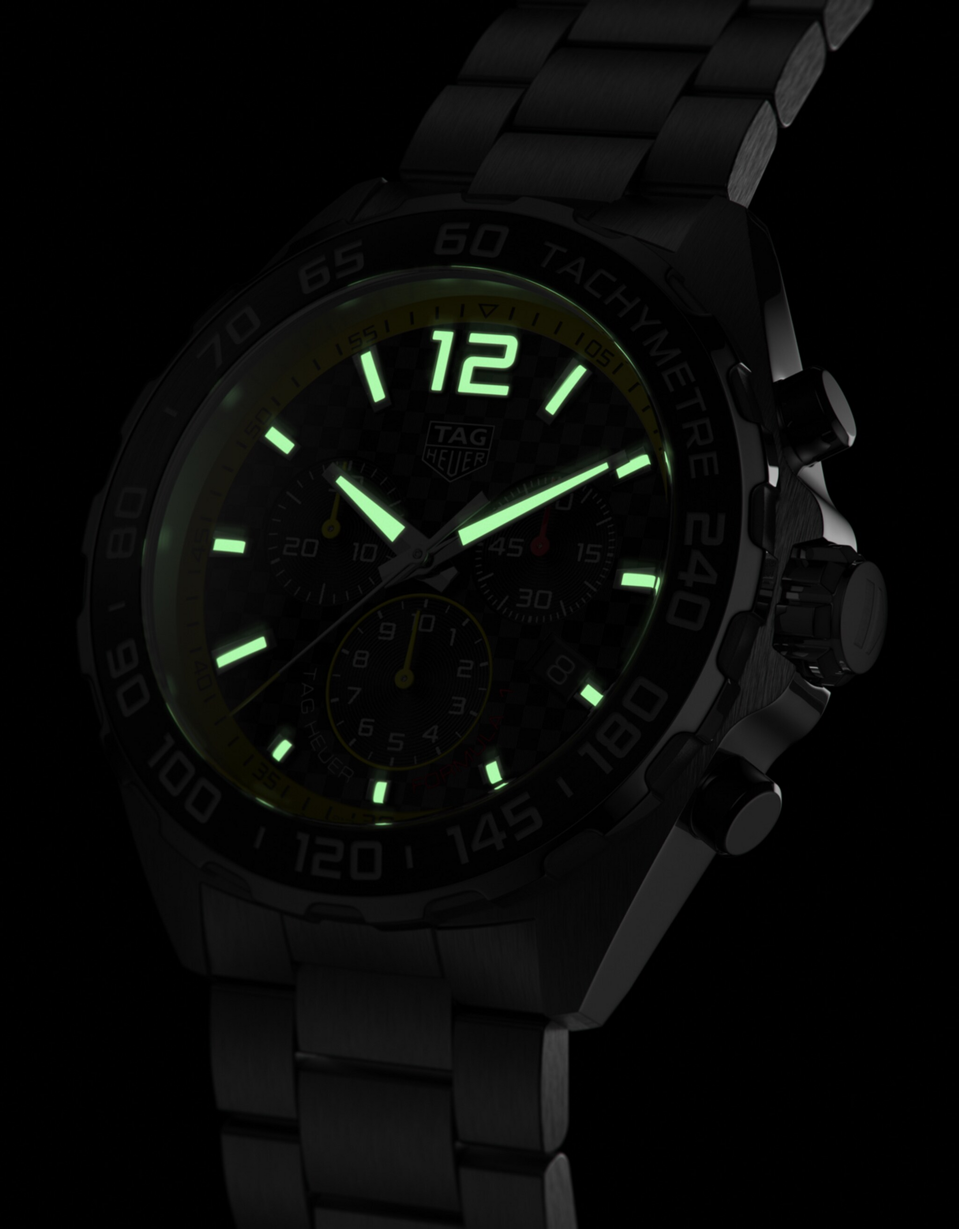 Unworn  Formula 1 Chronograph, Stainless Steel, 43Mm, Ref# CAZ101AC.BA0842, Box & Papers