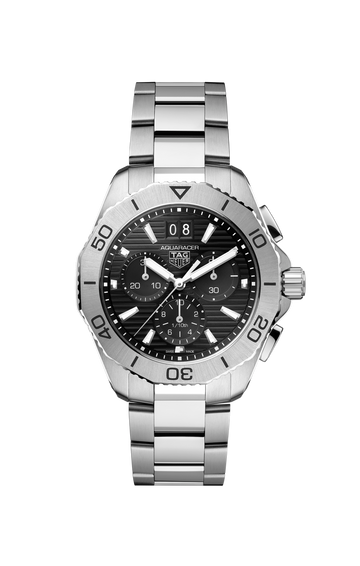 Unworn  Aquaracer Professional 200 Chronograph, Stainless Steel, Ref# CBP1110.BA0627, Box & Papers