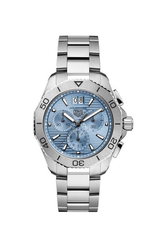 Unworn  Aquaracer Professional 200 Chronograph 40, Stainless Steel, Ref# CBP1112.BA0627, Box & Papers