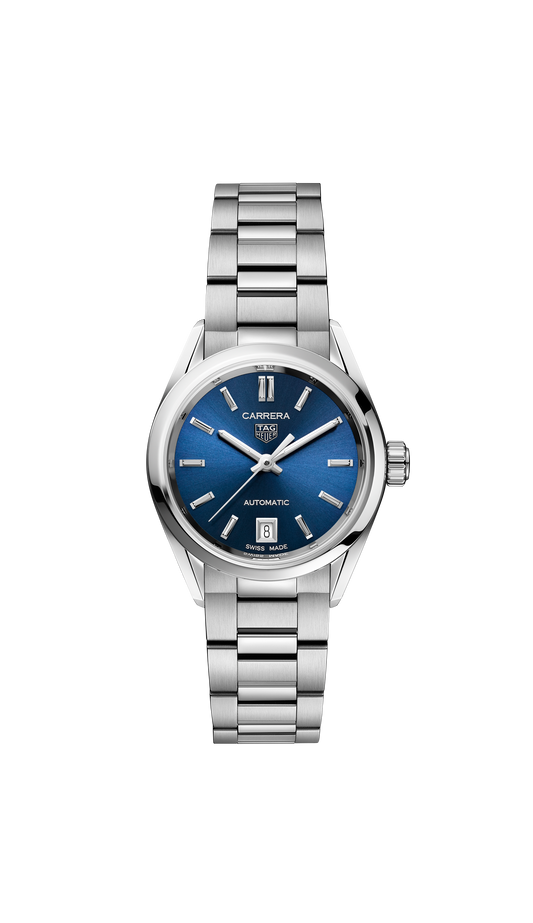 Unworn  Carrera Calibre 9 Date, Stainless Steel, 29Mm, Ref# WBN2411.BA0621, Box & Papers