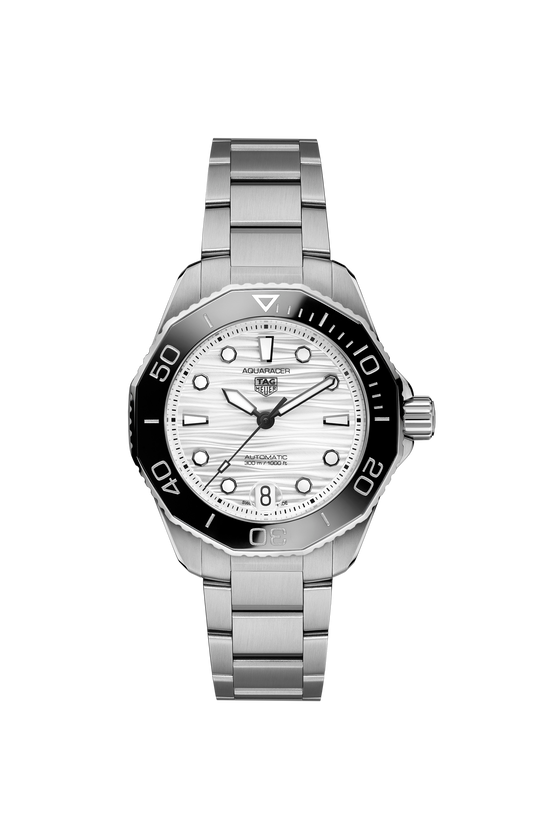 Unworn  Aquaracer Professional 300 Date, Stainless Steel, Ref# WBP231C.BA0626, Box & Papers