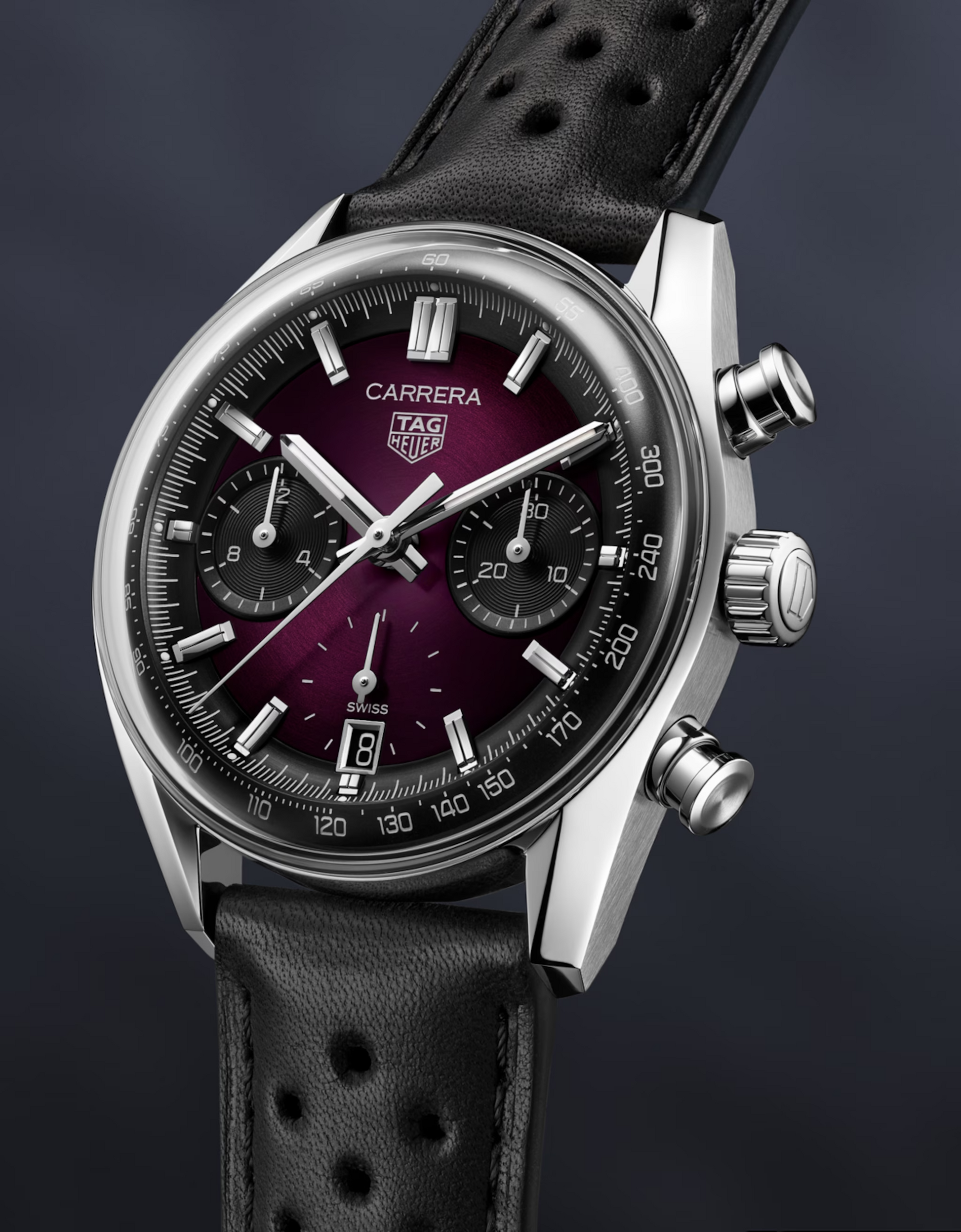 Unworn  Carrera Chronograph, Stainless Steel, 39Mm, Ref# CBS2219.FC6607, Box & Papers