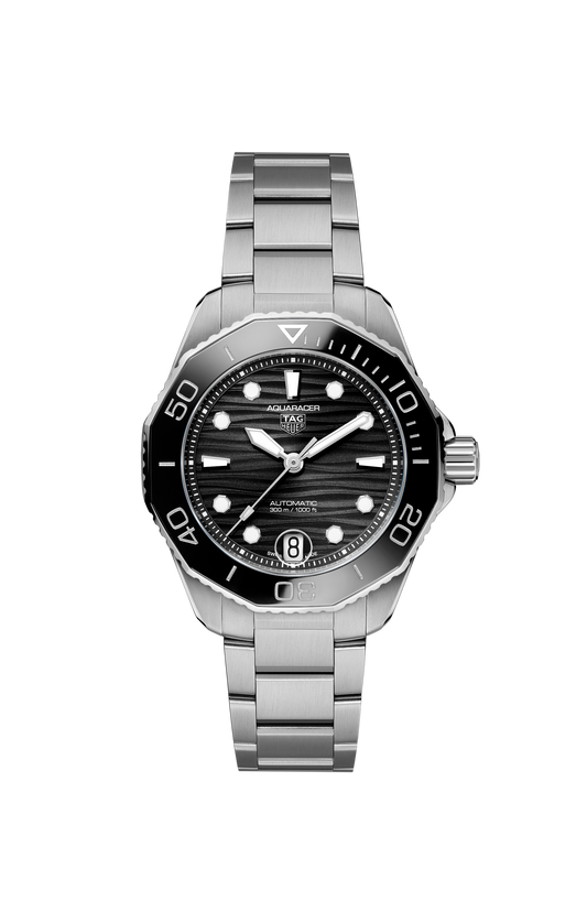 Unworn  Aquaracer Professional 300 Date, Stainless Steel, Ref# WBP231D.BA0626, Box & Papers