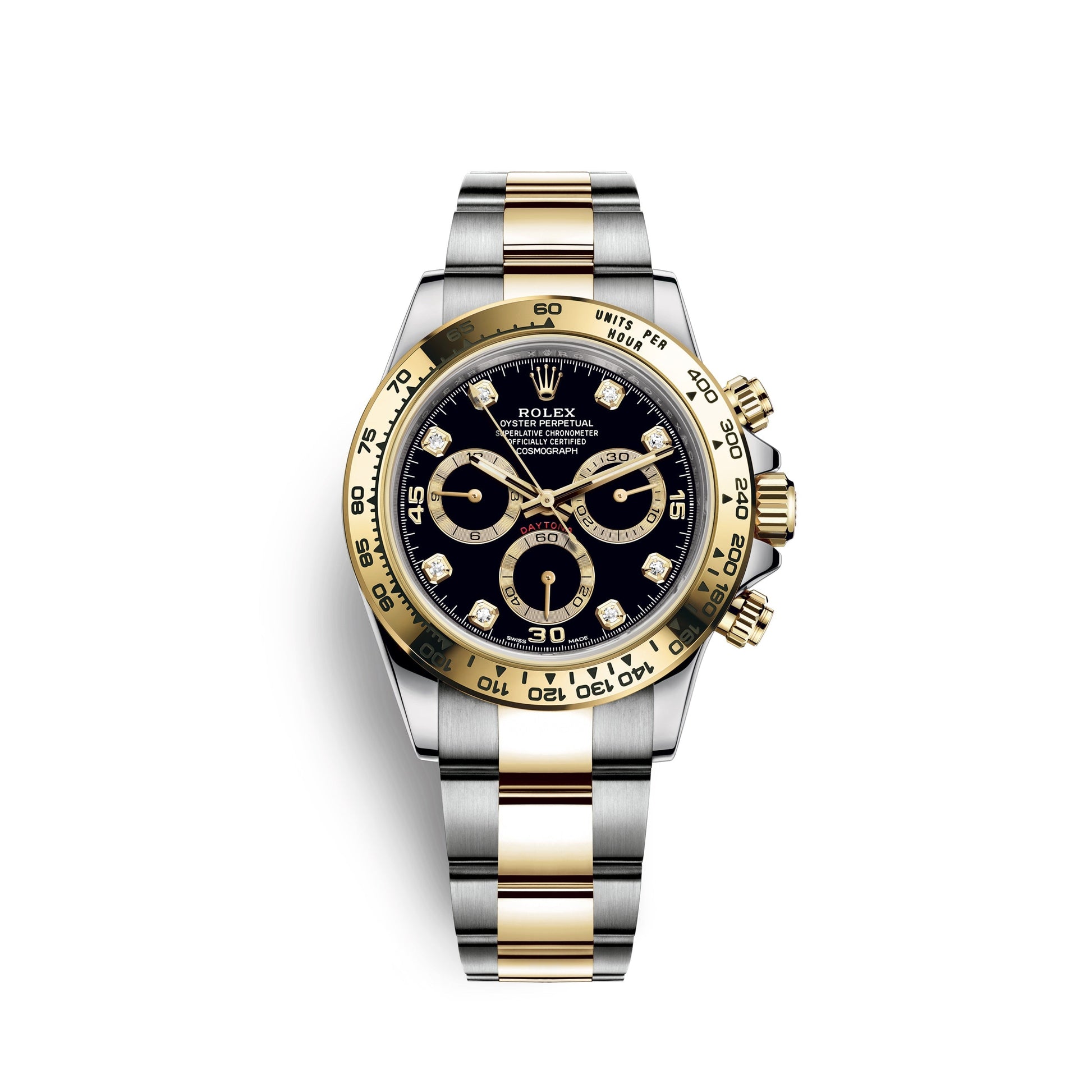 Cosmograph Daytona, 18K Yellow Gold and Stainless Steel, 40Mm, Ref# 116503-0011