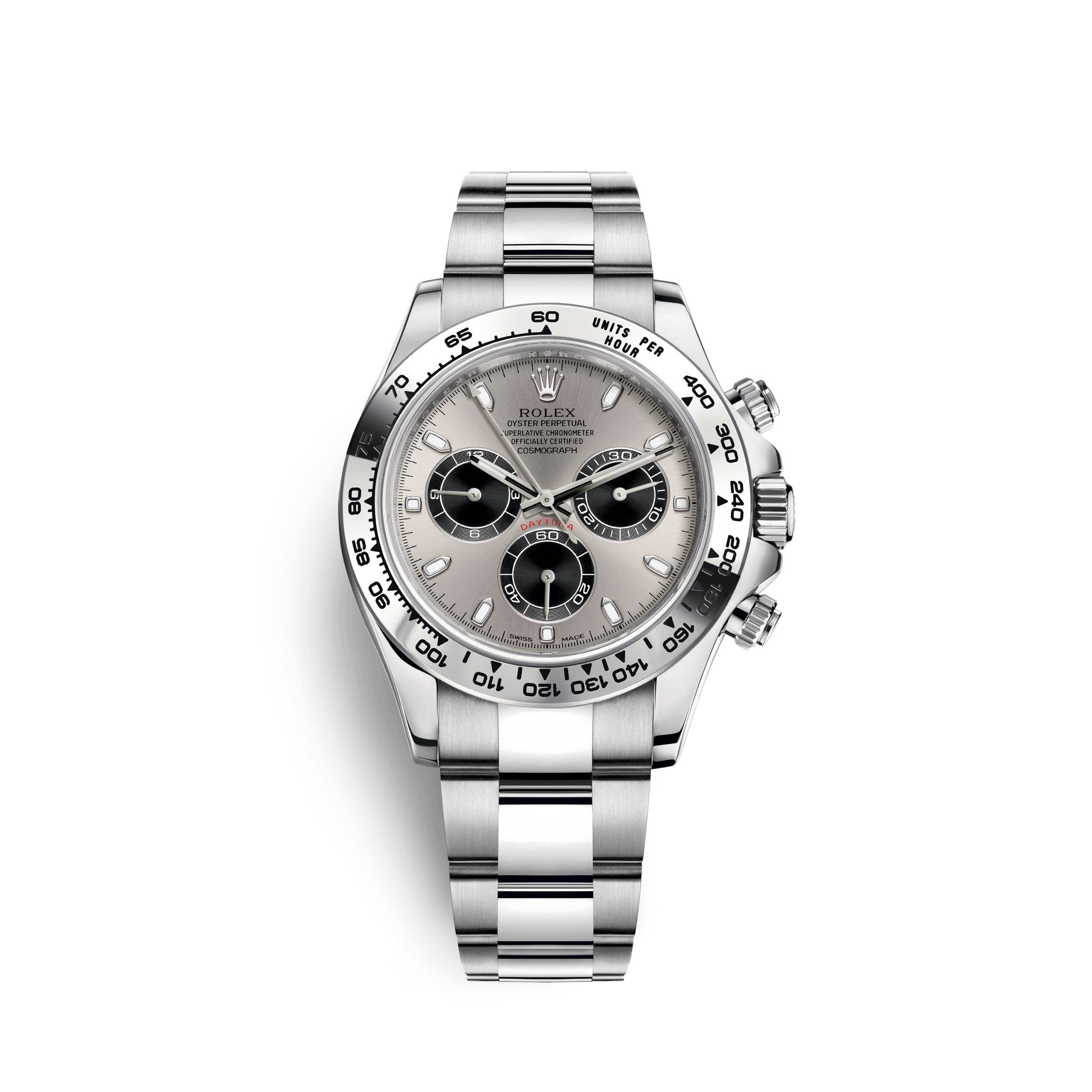 Cosmograph Daytona, 18K White Gold, 40Mm, Ref# 116509-0072
