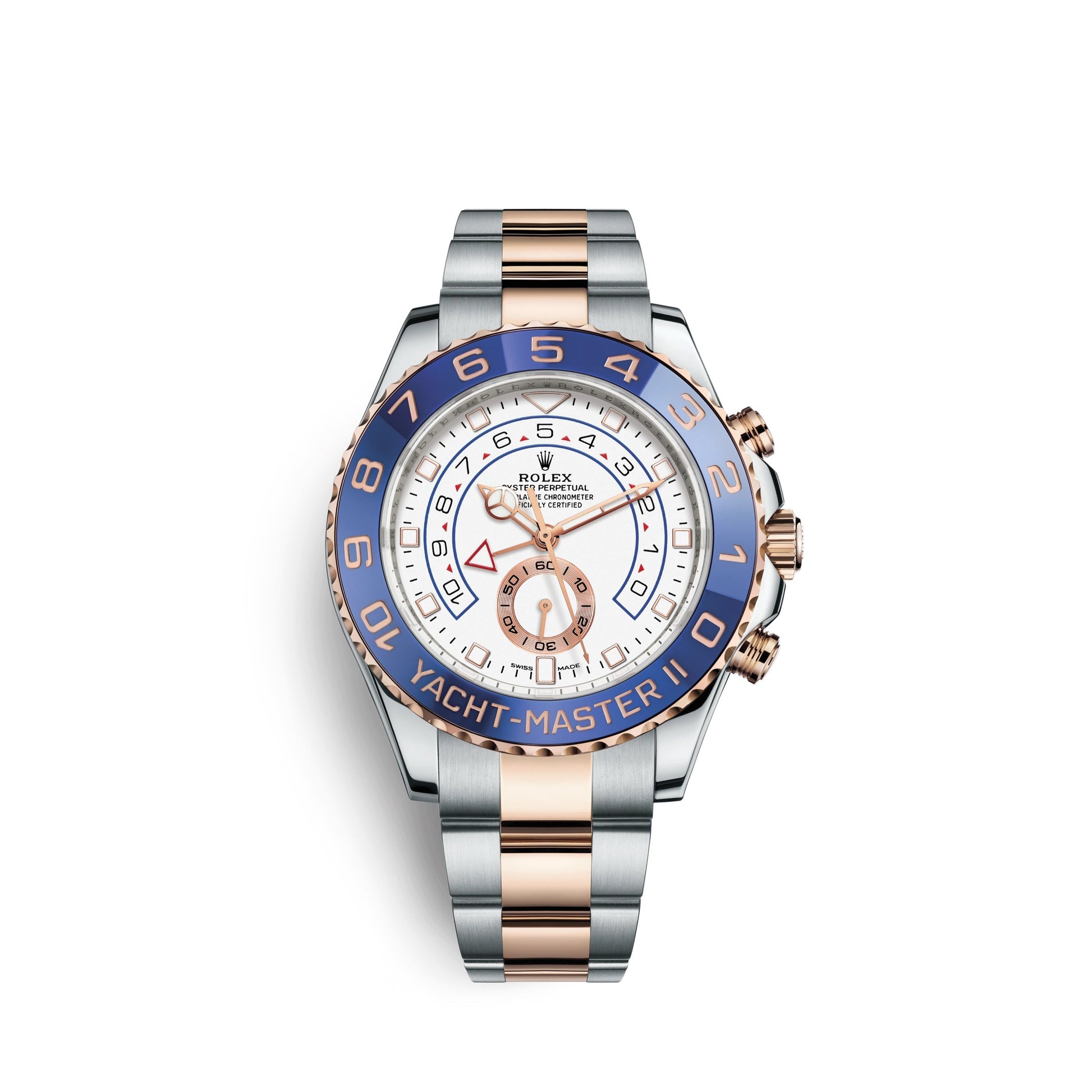 Yacht-Master II, Stainless Steel and 18K Everose Gold, 44Mm, Ref# 116681-0002
