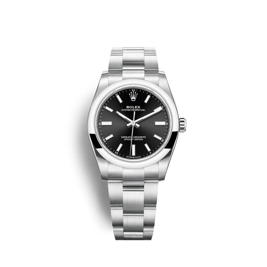 Oyster Perpetual No Date, Stainless Steel, 34Mm, Ref# 124200-0002