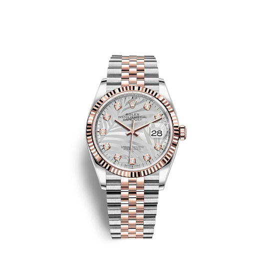 Datejust 36Mm, Oystersteel and 18K Everose Gold, Ref# 126231-0037