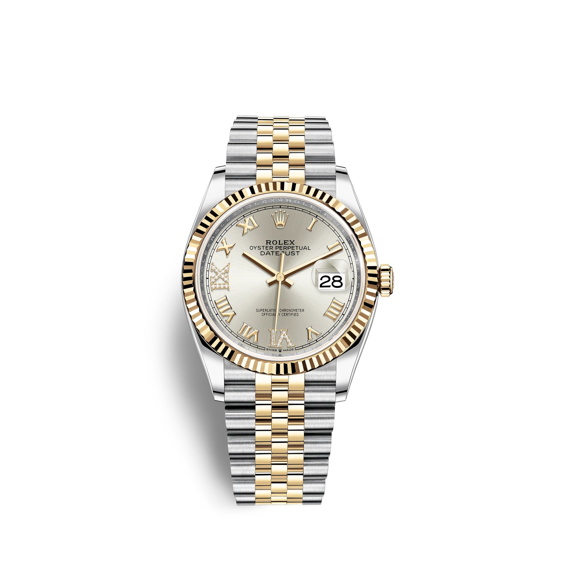 Datejust 36, 18K Yellow Gold and Stainless Steel, 36Mm, Ref# 126233-0031
