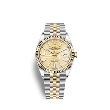 Datejust 36, 18K Yellow Gold and Stainless Steel, 36Mm, Ref# 126233-0037
