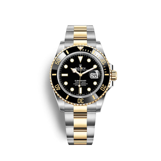 Submariner Date, Stainless Steel and 18K Yellow Gold, 41Mm, Ref# 126613Ln-0002