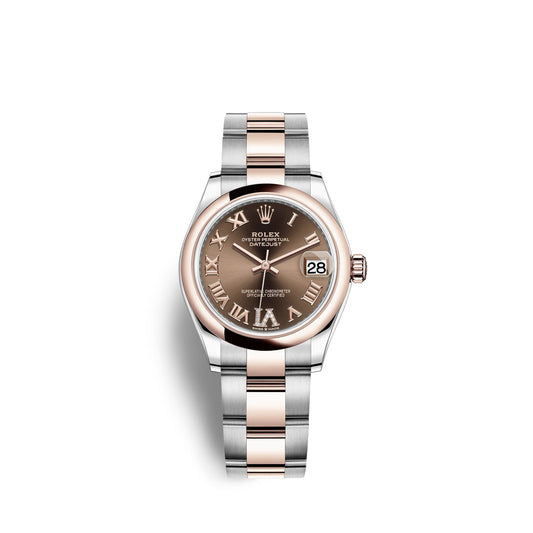 Datejust 31, Oyster, Oystersteel and Everose Gold, Ref# 278241-0003