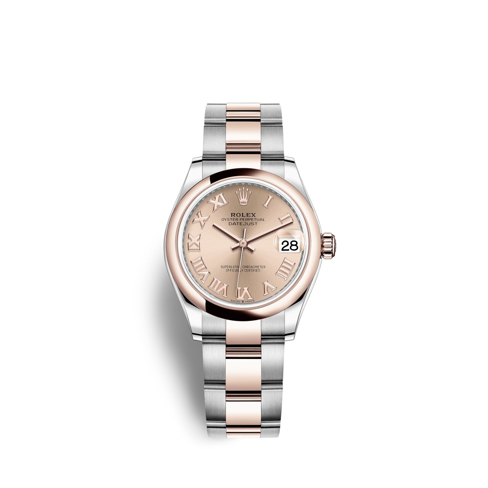 Datejust 31, Oystersteel and Everose Gold, Ref# 278241-0005