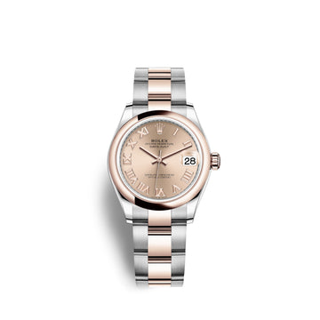 Datejust 31, Oystersteel and Everose Gold, Ref# 278241-0005
