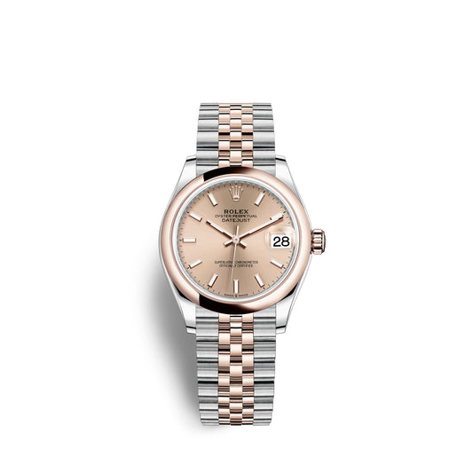 Datejust 31, Oystersteel and Everose Gold, Ref# 278241-0010