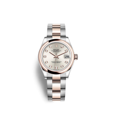 Datejust 31, Oystersteel and Everose Gold, Ref# 278241-0015