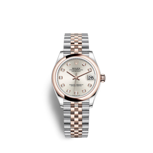Datejust 31, Oystersteel and Everose Gold, Ref# 278241-0016