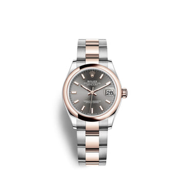 Datejust 31, Oystersteel and Everose Gold, Ref# 278241-0017