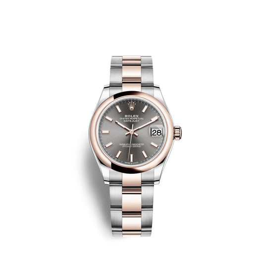 Datejust 31, Oystersteel and Everose Gold, Ref# 278241-0017