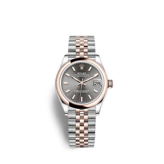 Datejust 31, Oystersteel and Everose Gold, Ref# 278241-0018