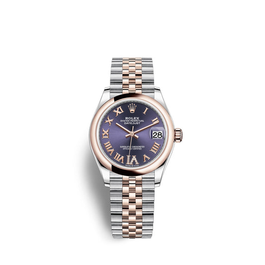 Datejust 31, Oystersteel and Everose Gold, Ref# 278241-0020