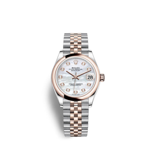 Datejust 31, Oystersteel and Everose Gold, Ref# 278241-0026