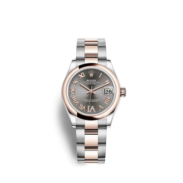 Datejust 31, Oystersteel and Everose Gold, Ref# 278241-0029